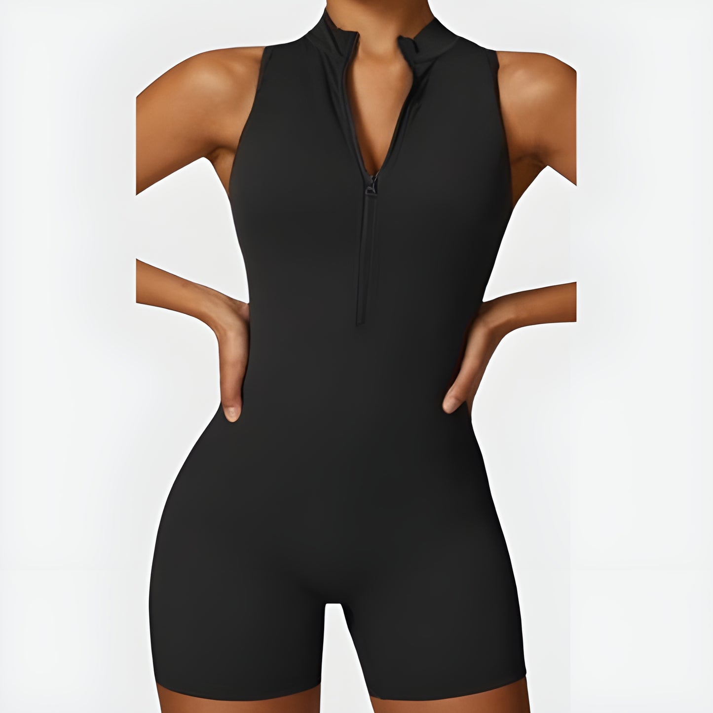 WRTY Performance Zip-Up Romper (Short)