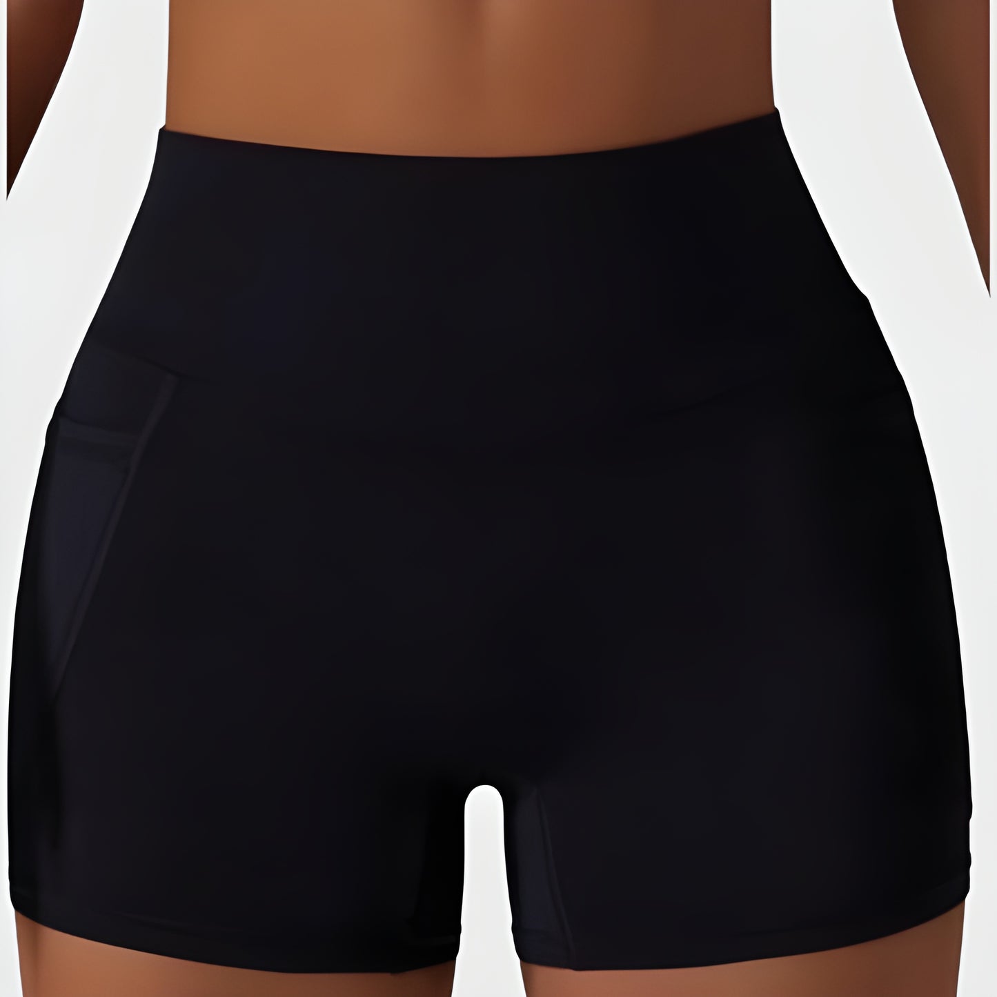 WRTY High-Waisted Shorts With Pockets