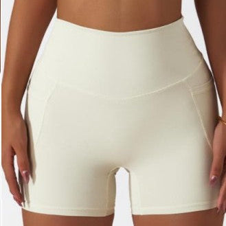 WRTY High-Waisted Shorts With Pockets